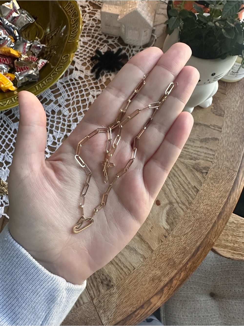 Catbird Memento Custom Gold Charm Holder Necklace Grand 1976 chain and Charm Con - Picture 5 of 13